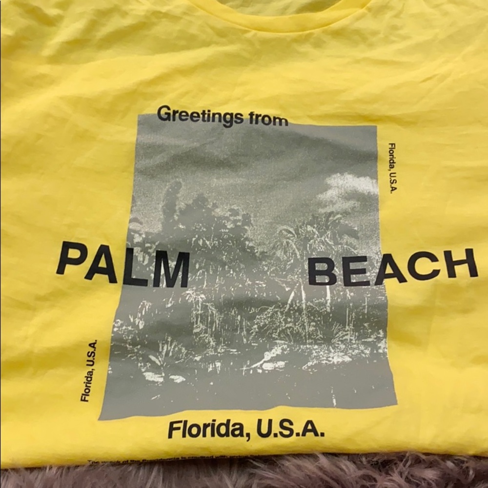Yellow shirt